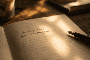 You aren’t unclear. You may simply be carrying understanding waiting to be translated into language.